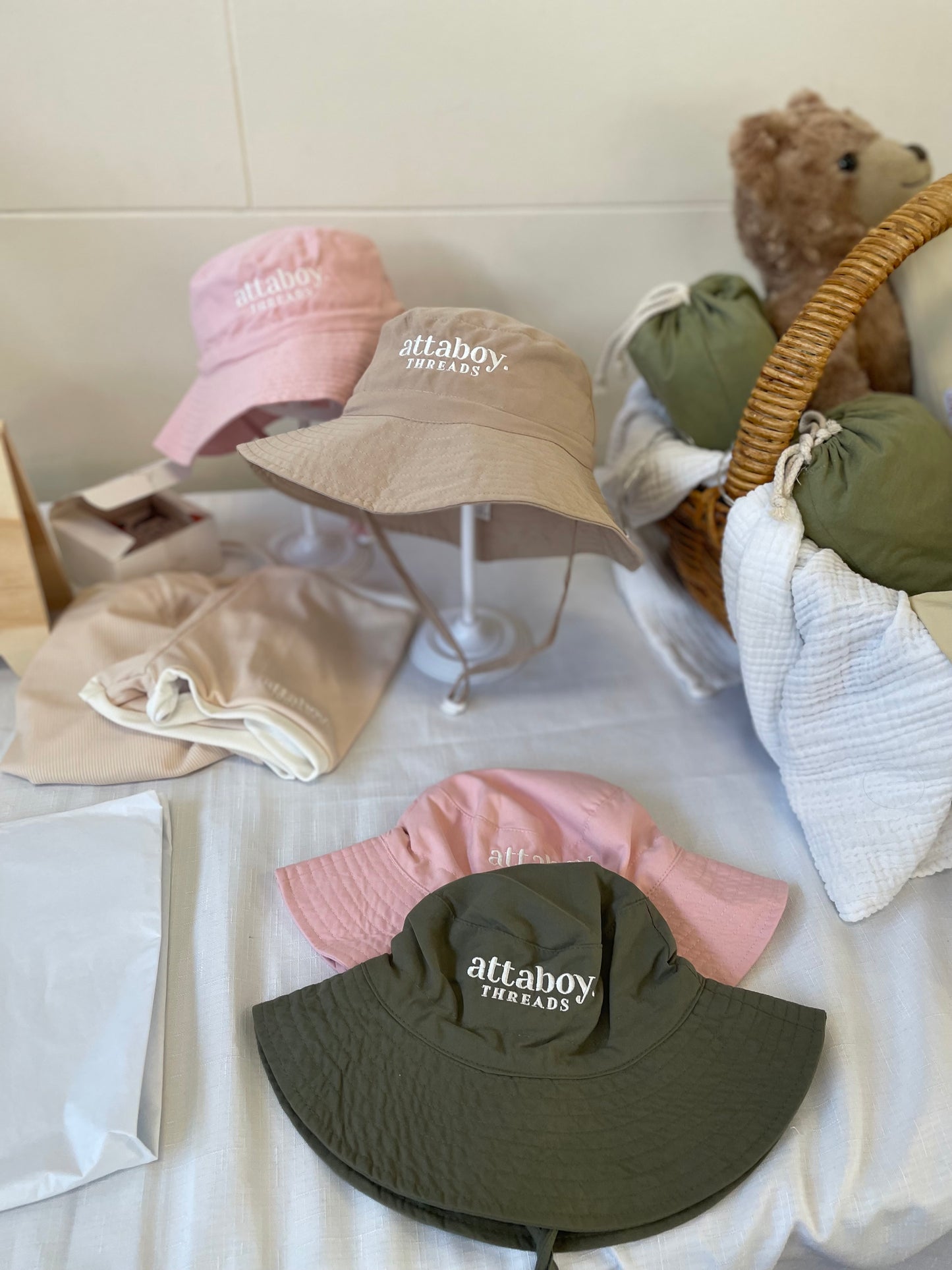 Bucket Hats - Chin Strap