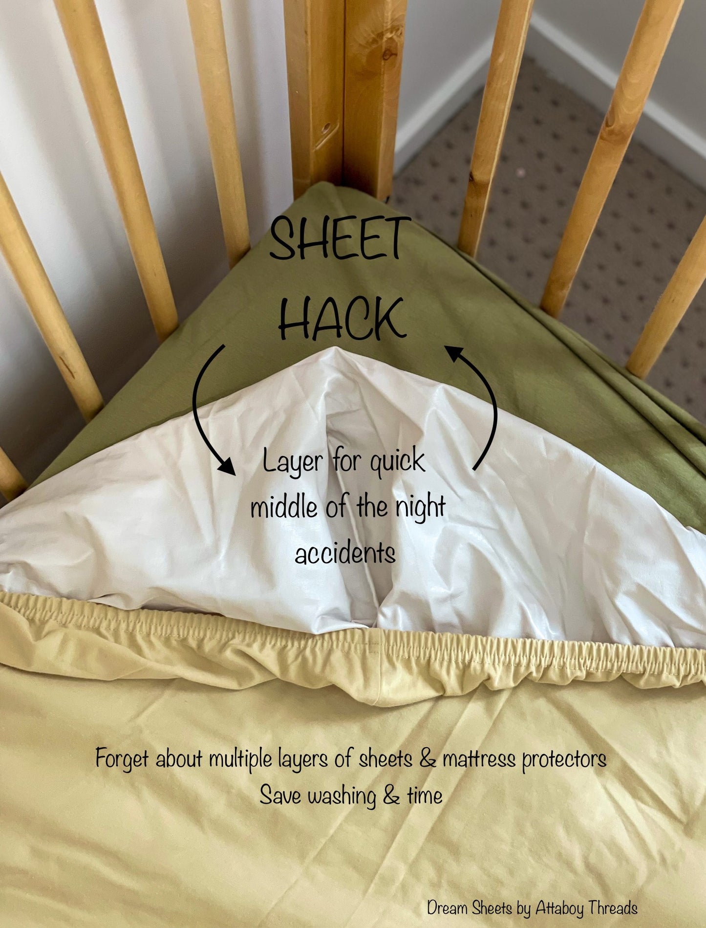 Dream Sheets - Olive